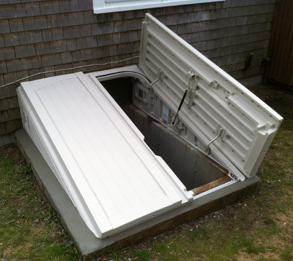 After: Clean white extruded polyethylene bulkhead